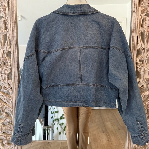 Cropped Jean jacket - Picture 6 of 8